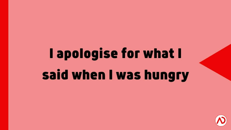 funny apologies card 