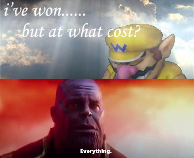 I've won, but at what cost? : r/memes