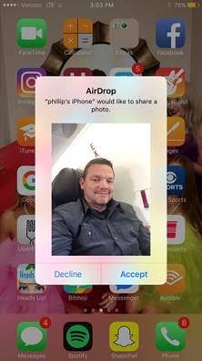Funny Pictures to AirDrop