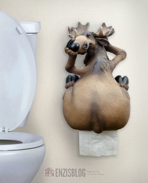 I Gotta GOOOO! Toilet Paper Holder - Funny Bathroom Decor - Em is