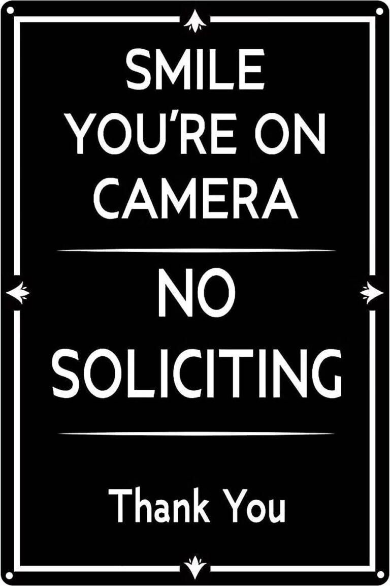 31 Funny No Soliciting Signs That Will Make Sure People Don't Knock On ...