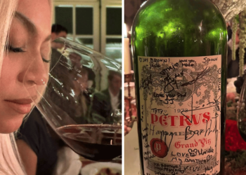 People are Stunned After Seeing Price of Wine Beyonce Shared Picture of Herself Drinking