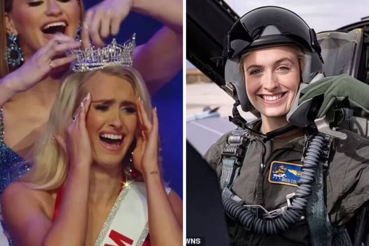 Miss Colorado makes history as she becomes first serving US soldier EVER to be crowned Miss America