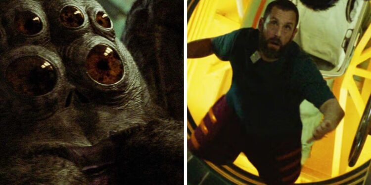 Adam Sandler’s New Drama “Spaceman” Takes Him to the Edge of the Universe and Beyond