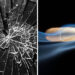 People are shocked to see a speed comparison between a bullet and shattering glass