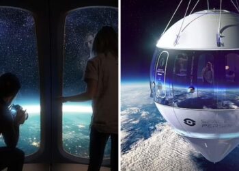 This New Balloon Ride is Like Nothing You’ve Seen. Soar to Space for Selfies with Earth