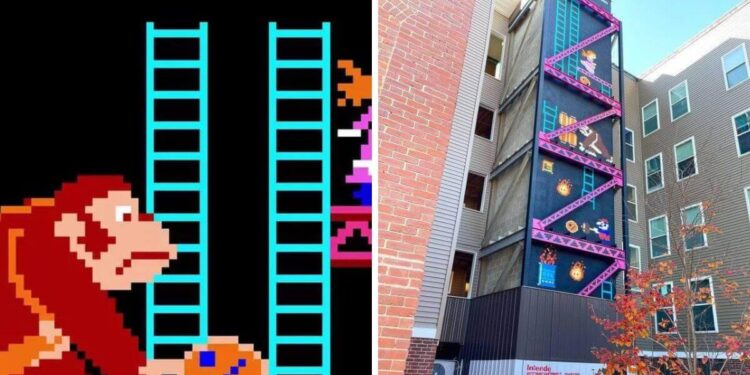 Level Up Your Life! Concord’s Secret Donkey Kong Mural is a Must-See for Gamers