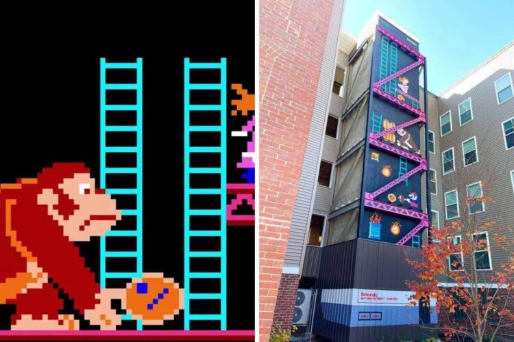 Level Up Your Life! Concord’s Secret Donkey Kong Mural is a Must-See for Gamers
