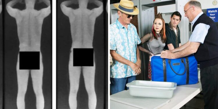This is the reality of what airport security could actually see through an X-ray machine